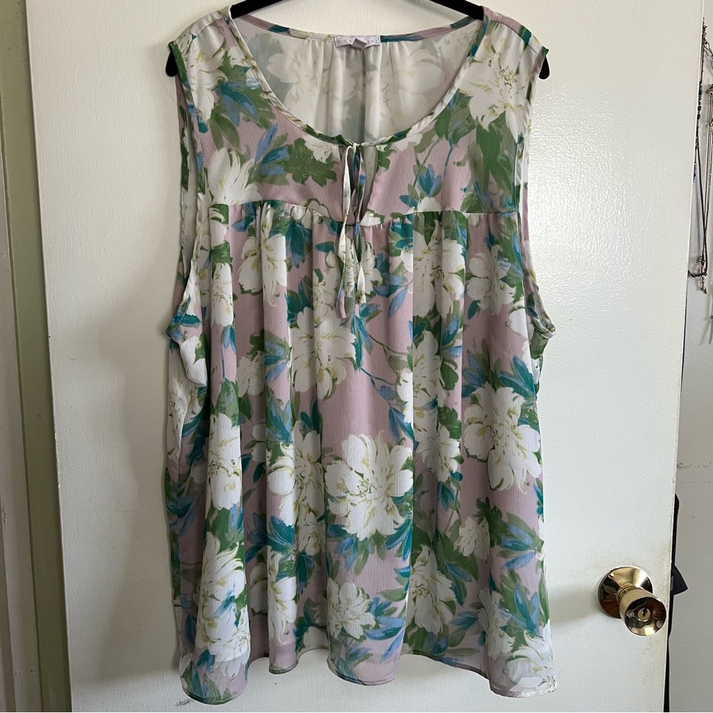 Marybelle Floral Sleeveless Top